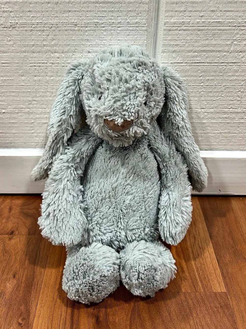 Retired Jellycat Bashful Mineral Blue Bunny Medium 12” - Rare Pre-2023 Batch